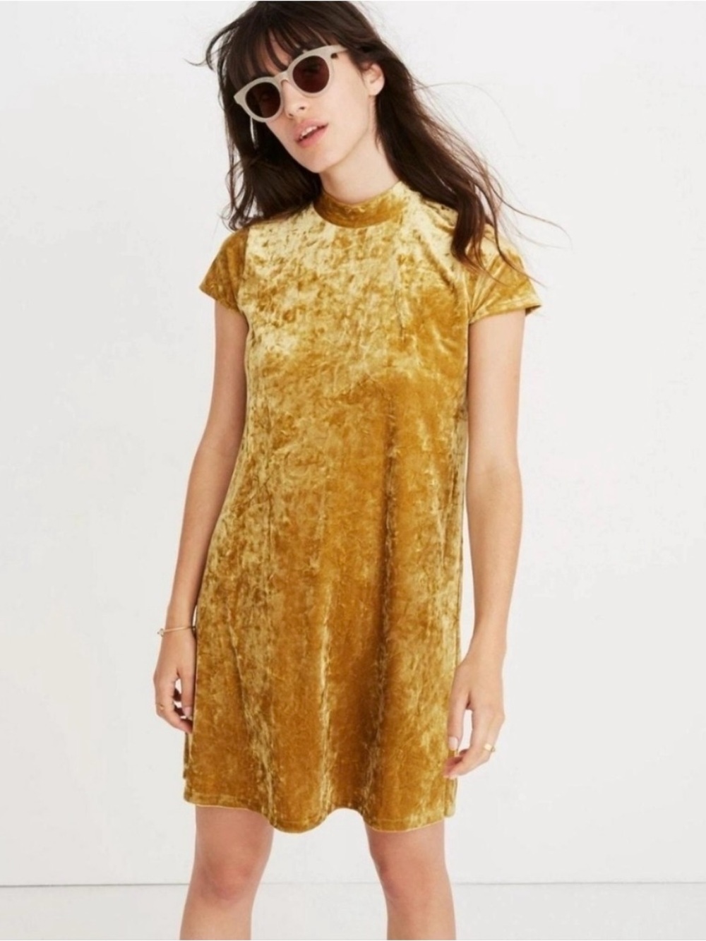 Madewell Velvet Dress